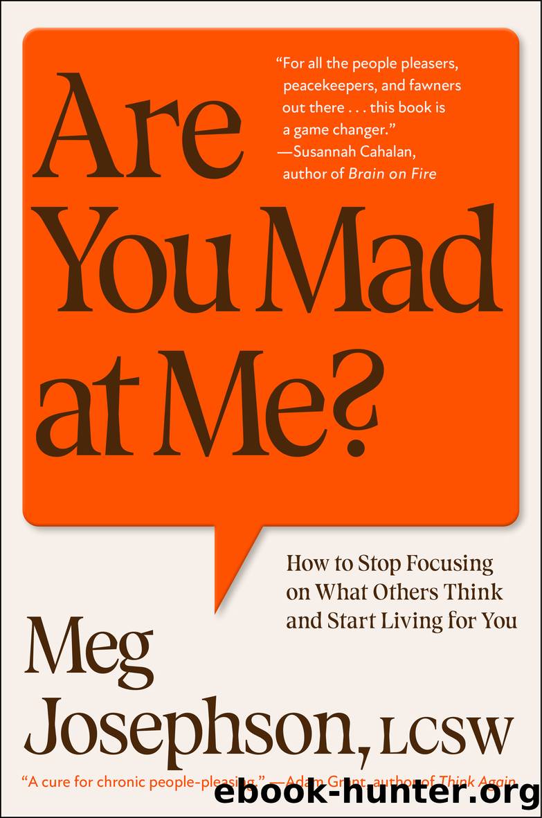 Are You Mad at Me? by Meg Josephson