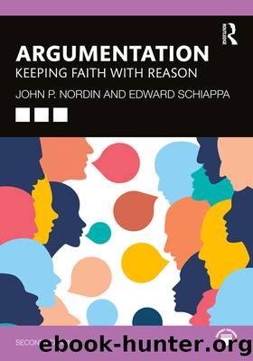 Argumentation by John P. Nordin;Edward Schiappa; & Schiappa Edward