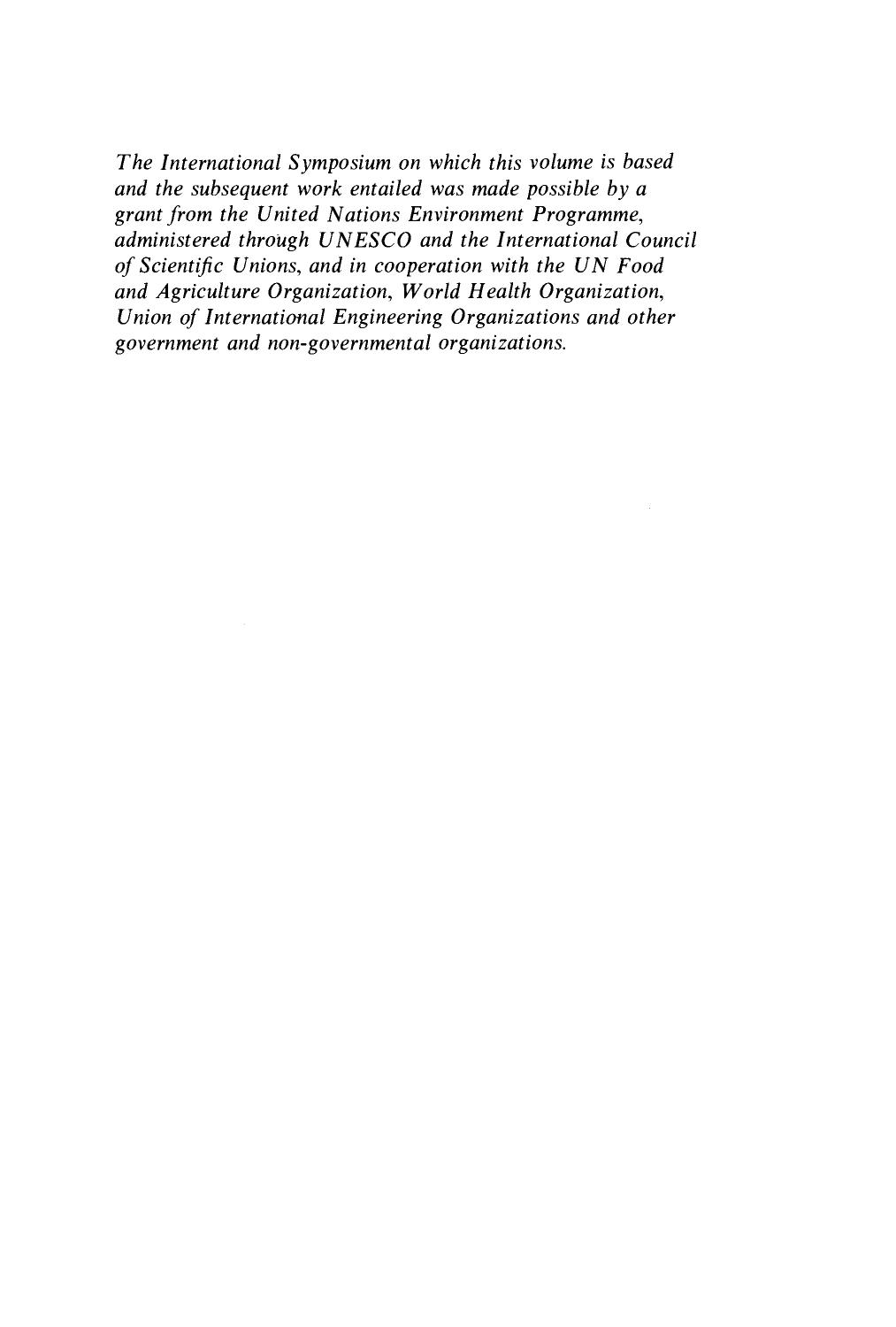 Arid Land Irrigation in Developing Countries. Environmental Problems and Effects by E. Barton Worthington (Eds.)