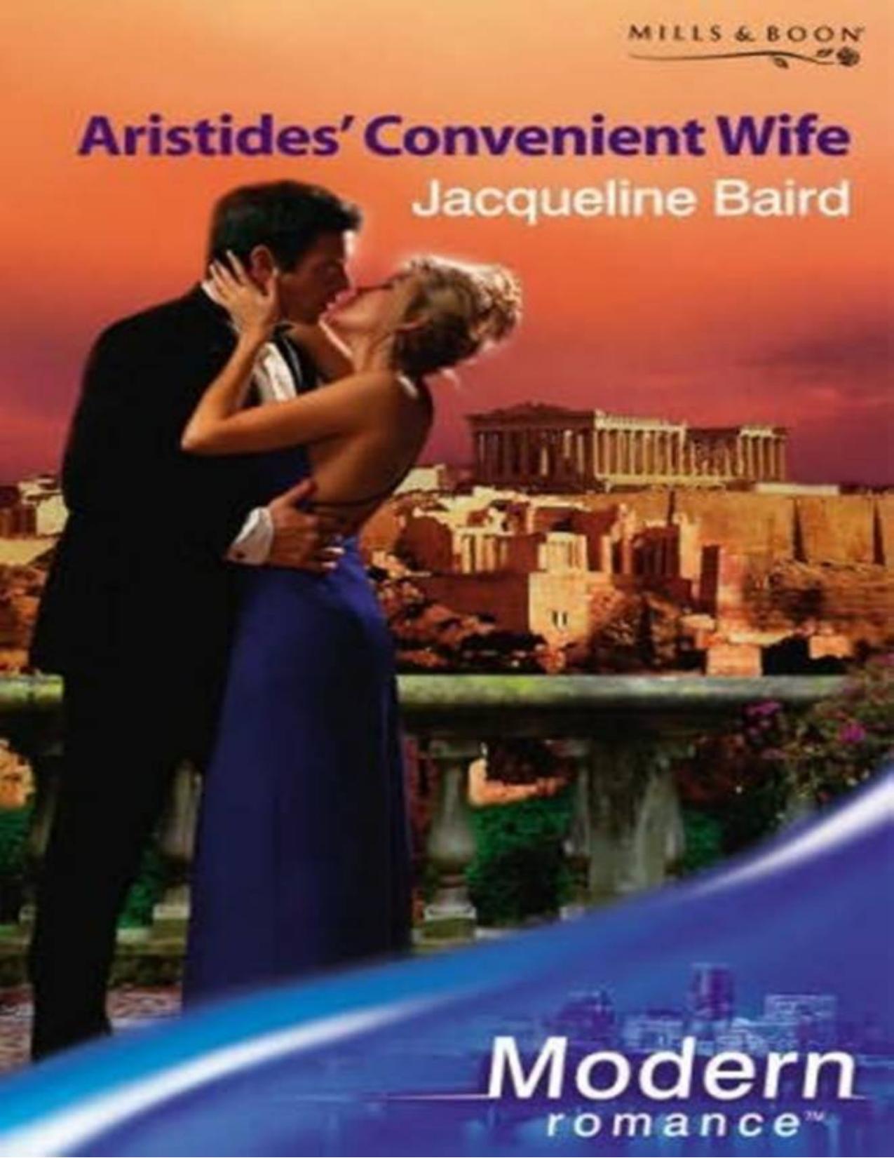 Aristide's Convenient Wife by Jaqeuline Baird