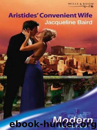 Aristides' Convenient Wife by Jacqueline Baird