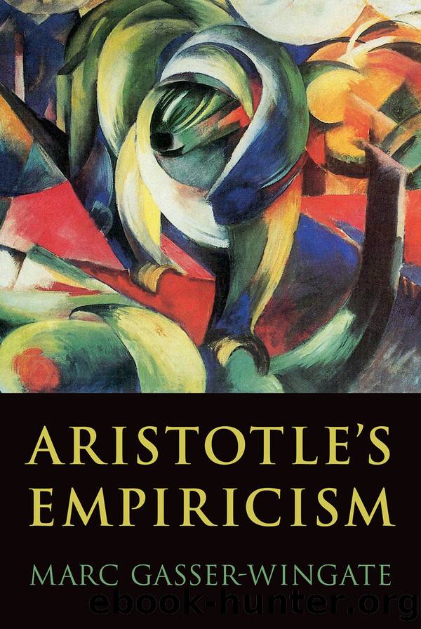 Aristotle's Empiricism by Marc Gasser-Wingate;