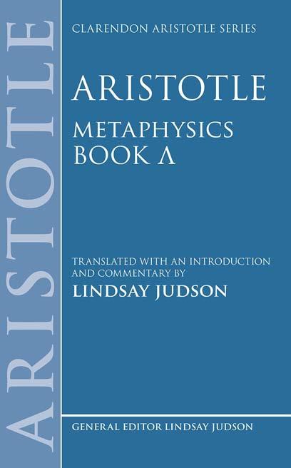 Aristotle, Metaphysics Lambda by Unknow