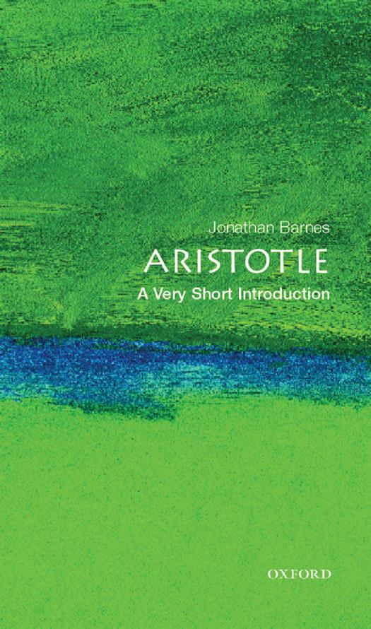 Aristotle: a very short introduction by Aristotle;Barnes Jonathan