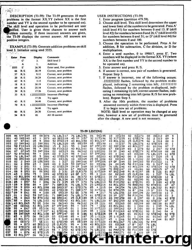 Arithmetic Tutor by Unknown
