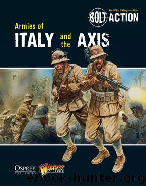 Armies of Italy and the Axis by Warlord Games