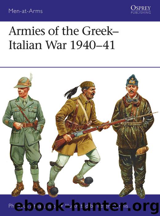 Armies of the Greek-Italian War 1940&#8211;41 by Phoebus Athanassiou & Peter Dennis