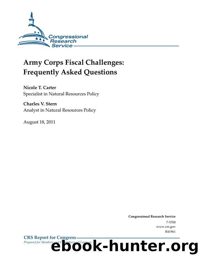 Army Corps Fiscal Challenges: Frequently Asked Questions by Unknown