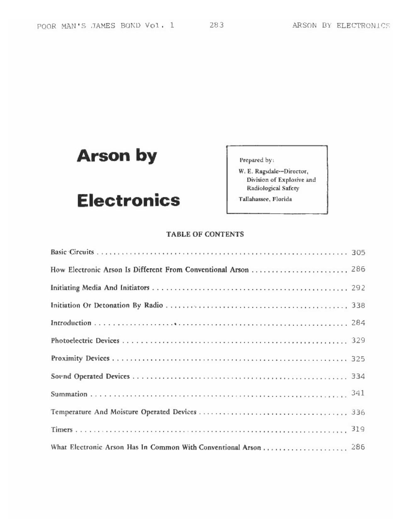 Arson by Electronics by PMJB1
