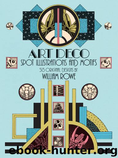 Art Deco Spot Illustrations and Motifs by William Rowe