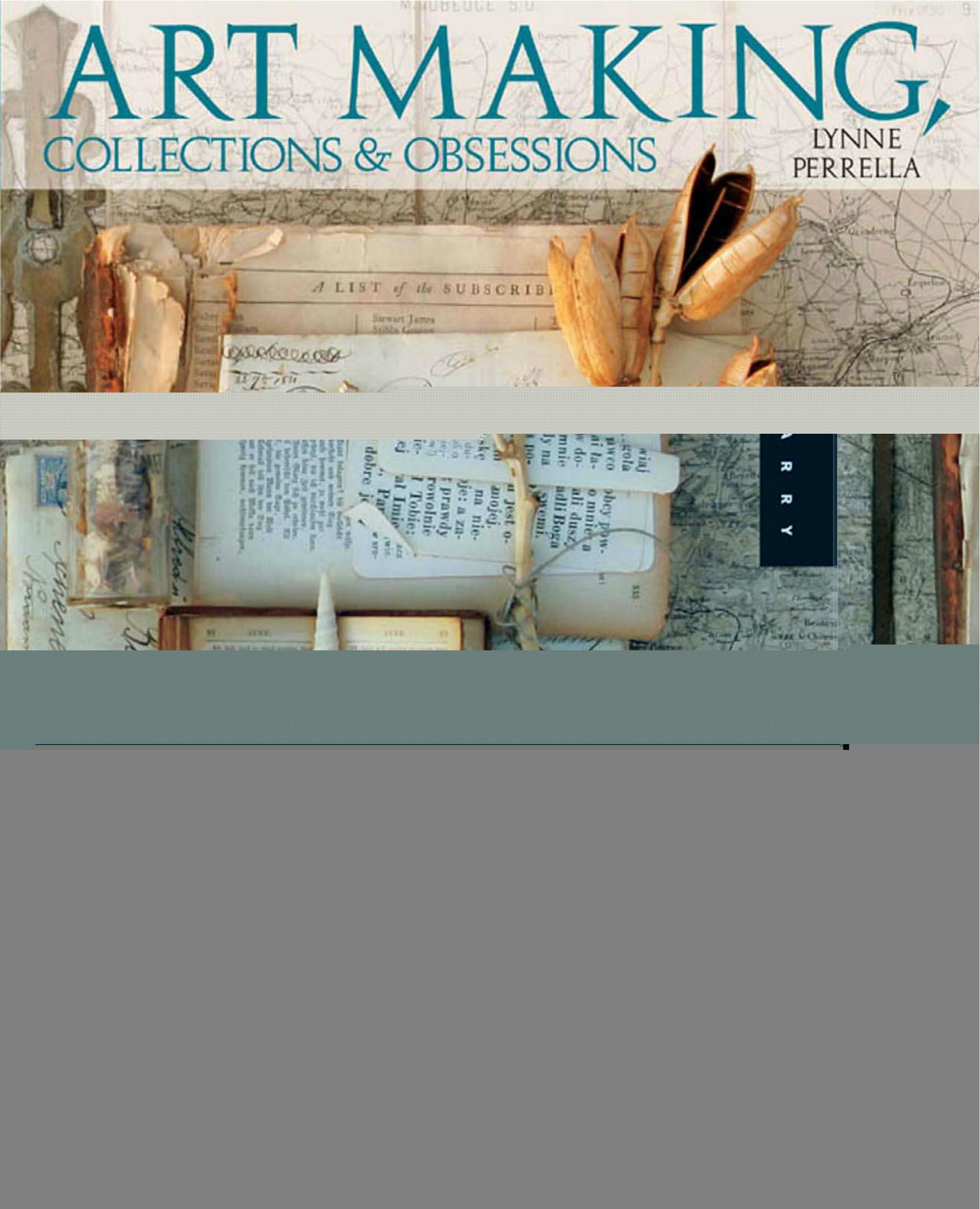 Art Making by Collections & Obsessions (Art Ebook)