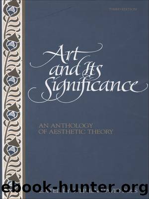 Art and its Significance by Stephen David Ross