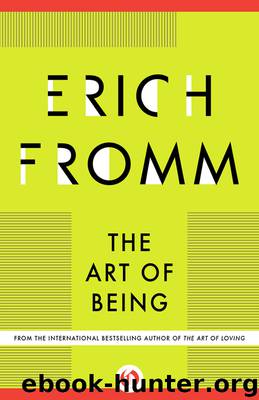 Art of Being by Erich Fromm