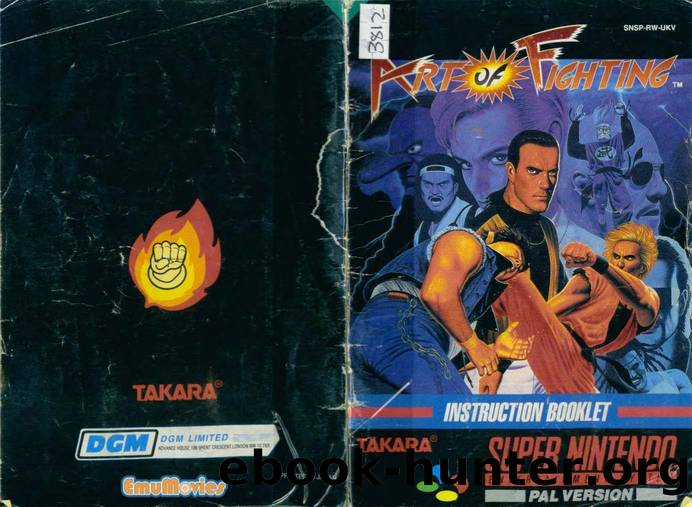 Art of Fighting (USA)-manual by Unknown