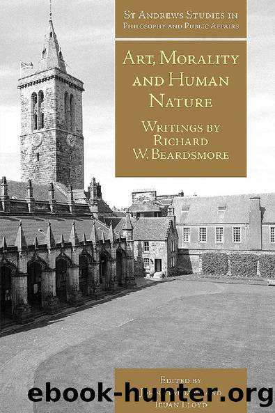 Art, Morality and Human Nature by John Haldane & Ieuan Lloyd