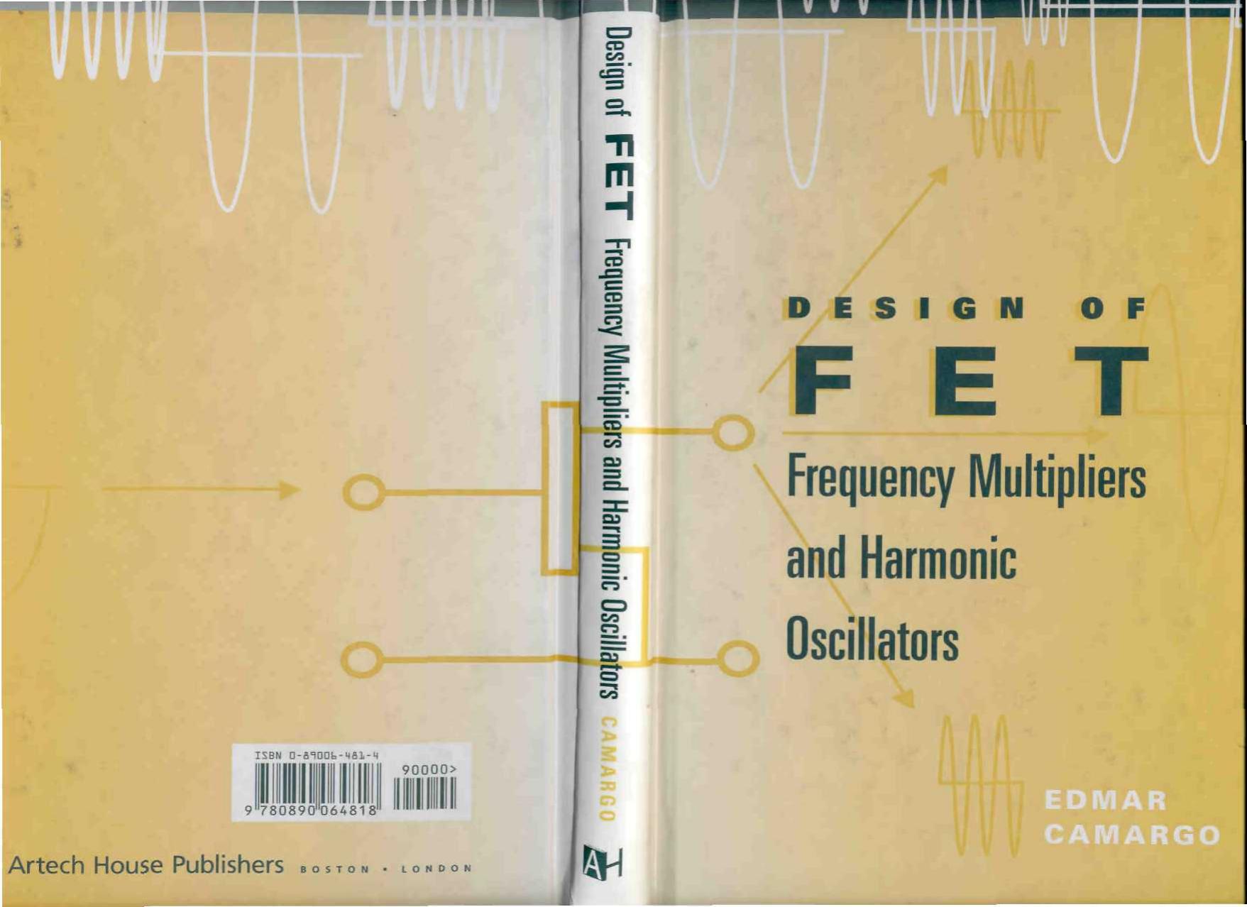 Artech - Design of FET frequency multipliers and harmonic oscillators by camargo