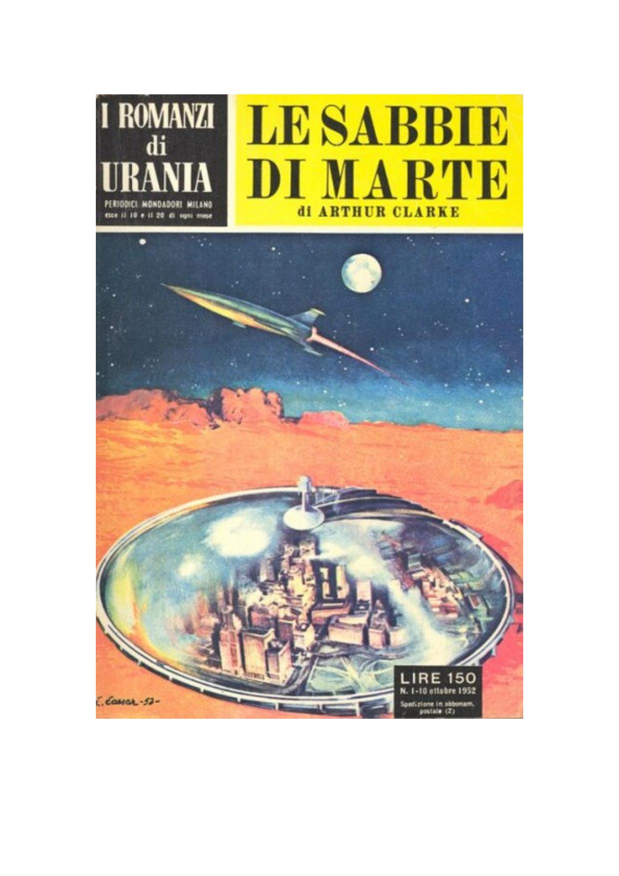 Arthur C. Clarke by Le sabbie di Marte