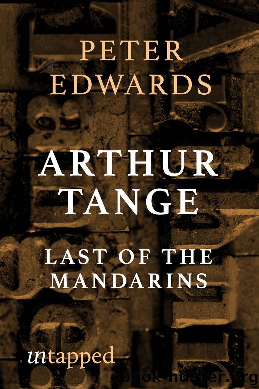 Arthur Tange by Peter Edwards