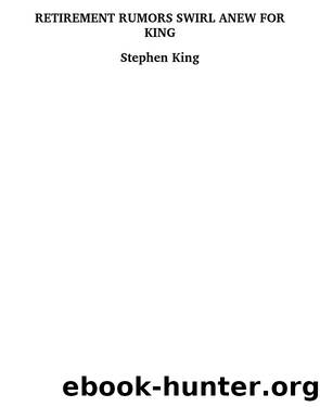 Article 1 by Stephen King