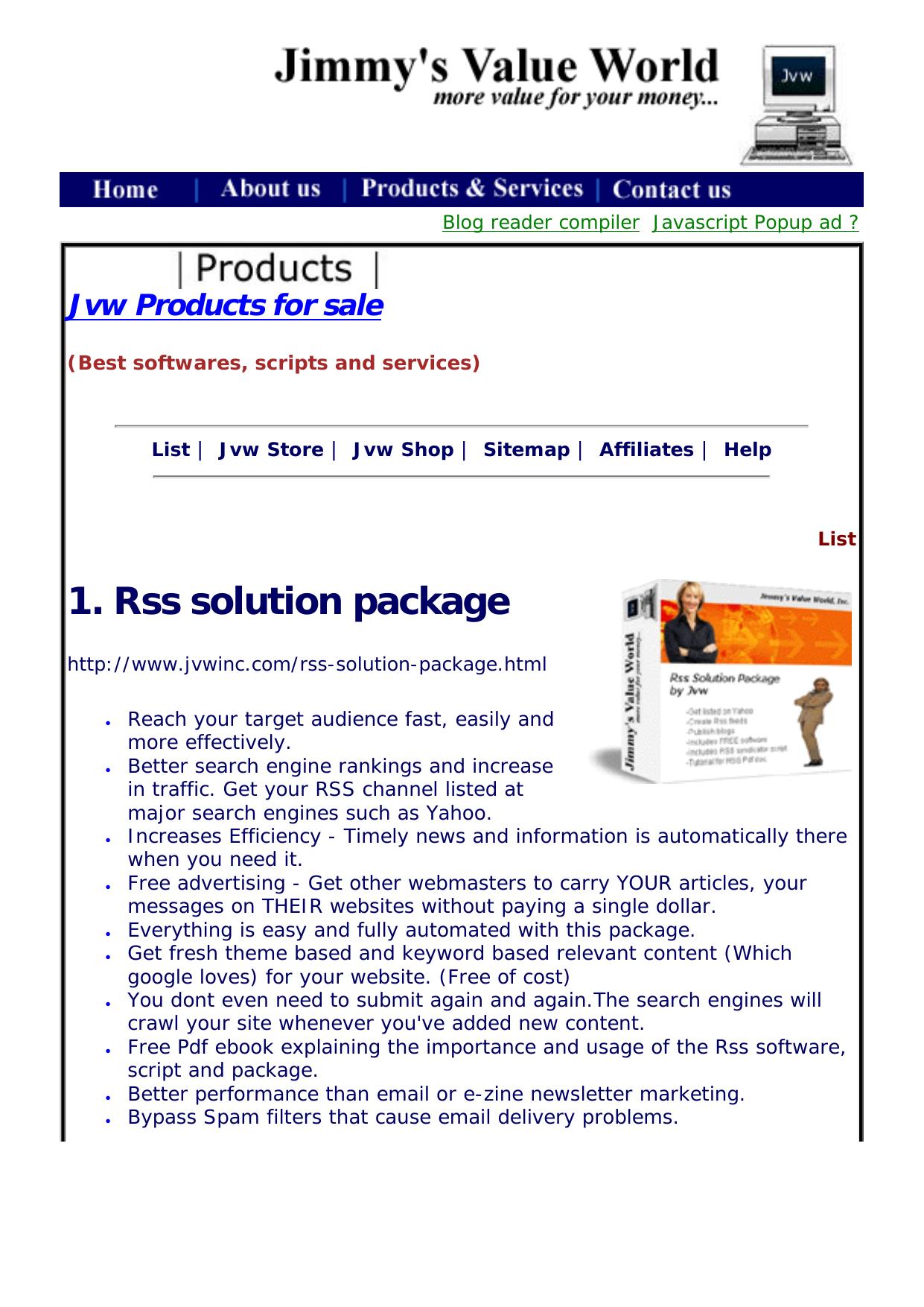 Article Extractor & Rss Solution Package. by Best of Kuszter's Collection