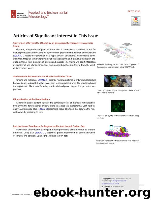 Articles of Significant Interest in This Issue by Unknown