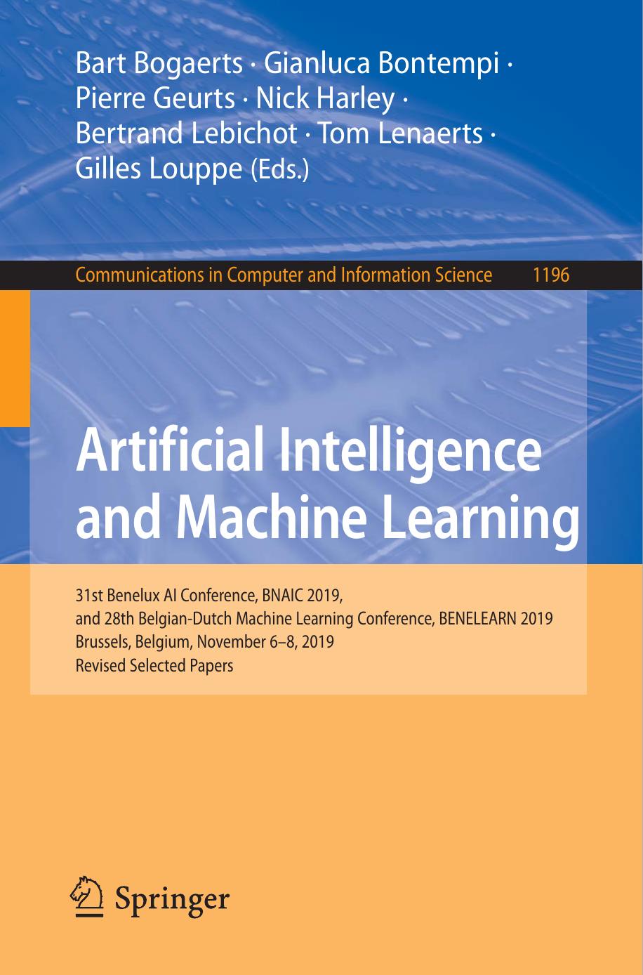 Artificial Intelligence and Machine Learning by Unknow