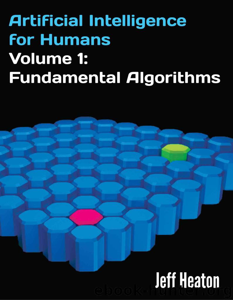 Artificial Intelligence for Humans, Volume 1: Fundamental Algorithms by Heaton Jeff