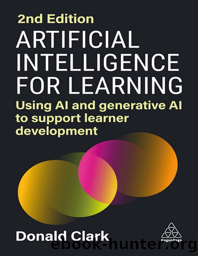 Artificial Intelligence for Learning by Donald Clark