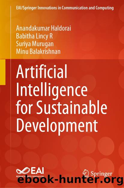 Artificial Intelligence for Sustainable Development by Anandakumar Haldorai & Babitha Lincy R & Suriya Murugan & Minu Balakrishnan