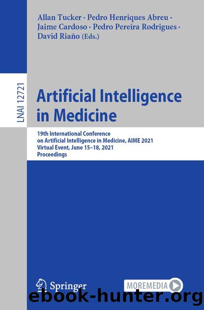 Artificial Intelligence in Medicine by Unknown
