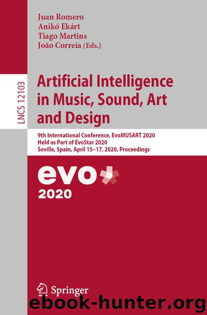 Artificial Intelligence in Music, Sound, Art and Design by Unknown