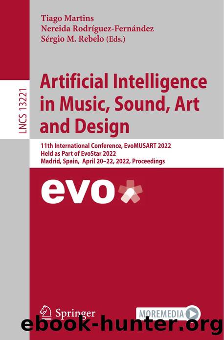 Artificial Intelligence in Music, Sound, Art and Design by unknow