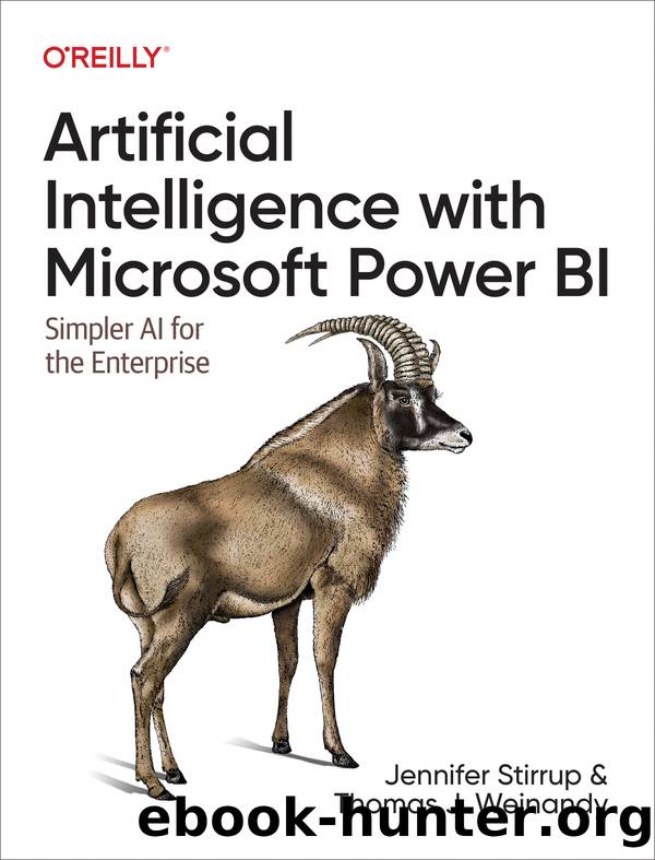 Artificial Intelligence with Microsoft Power BI by Jen Stirrup