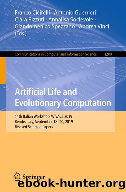 Artificial Life and Evolutionary Computation by Unknown