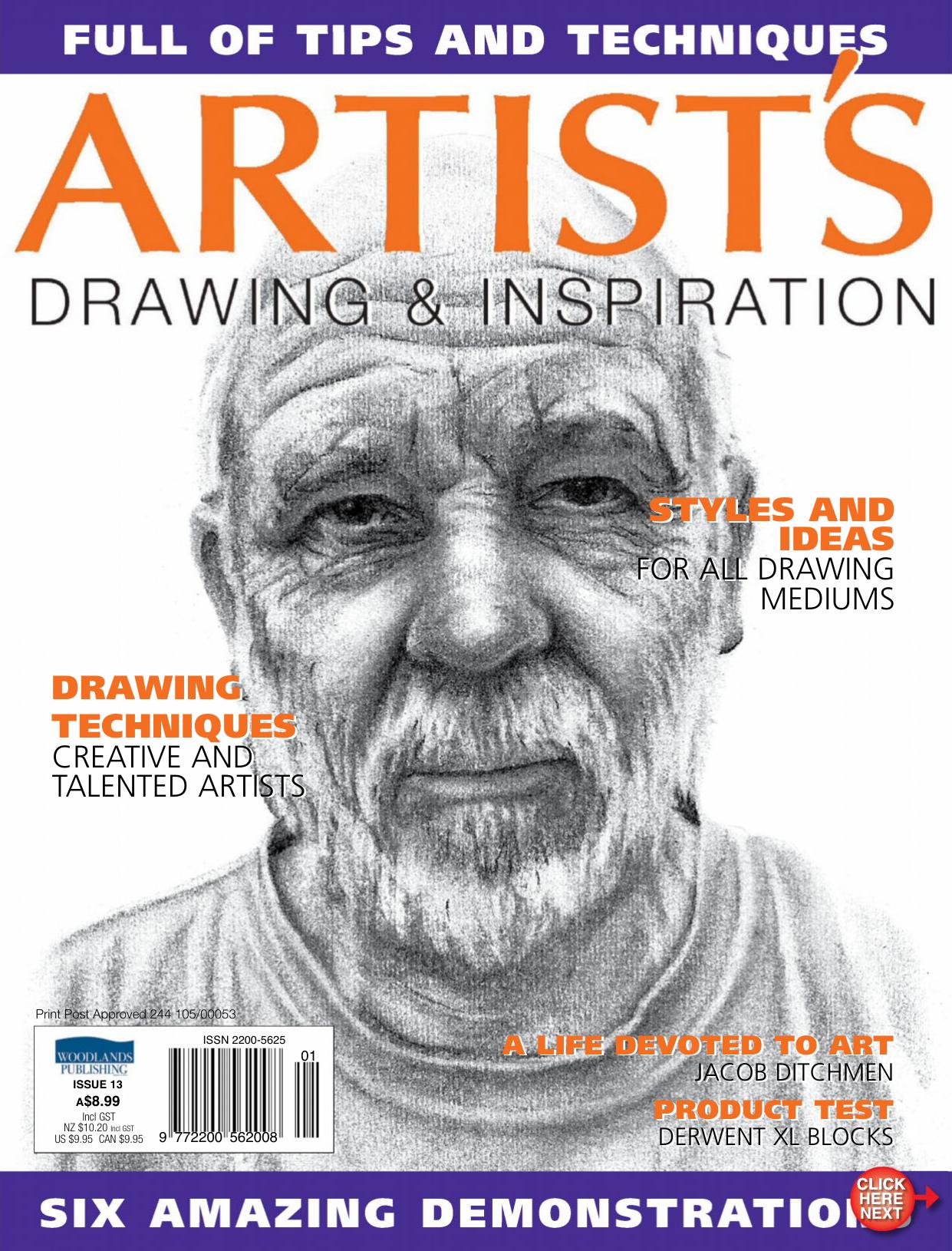 Artist's Drawing & Inspiration by Issue 13-2014