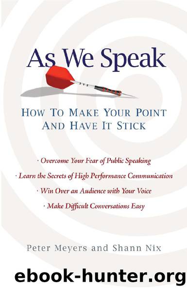 As We Speak by Peter Meyers & Shann Nix