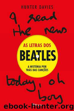 As letras dos Beatles by Hunter Davies