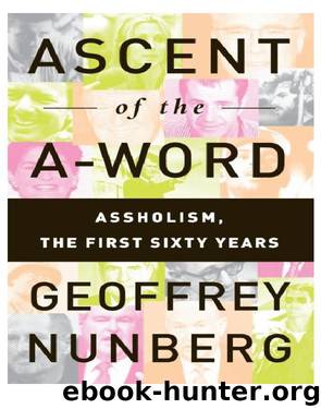 Ascent of the A-Word by Geoffrey Nunberg