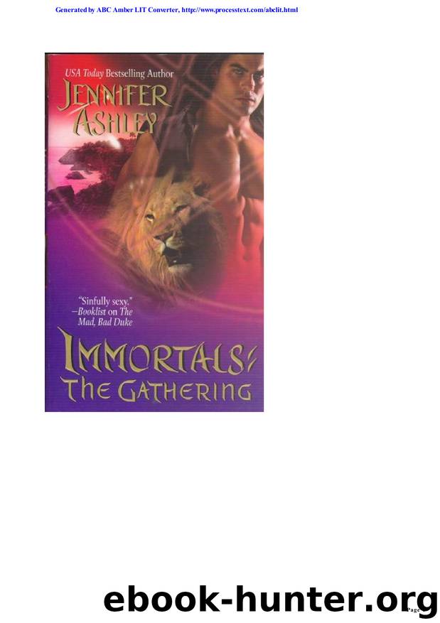 Ashley, Jennifer - Immortals by The Gathering