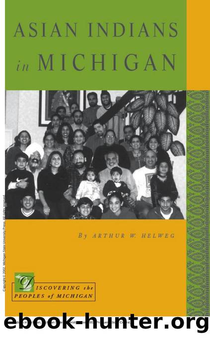 Asian Indians in Michigan by Arthur W. Helweg