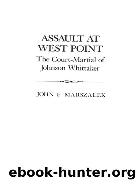 Assault at West Point by John F. Marszalek