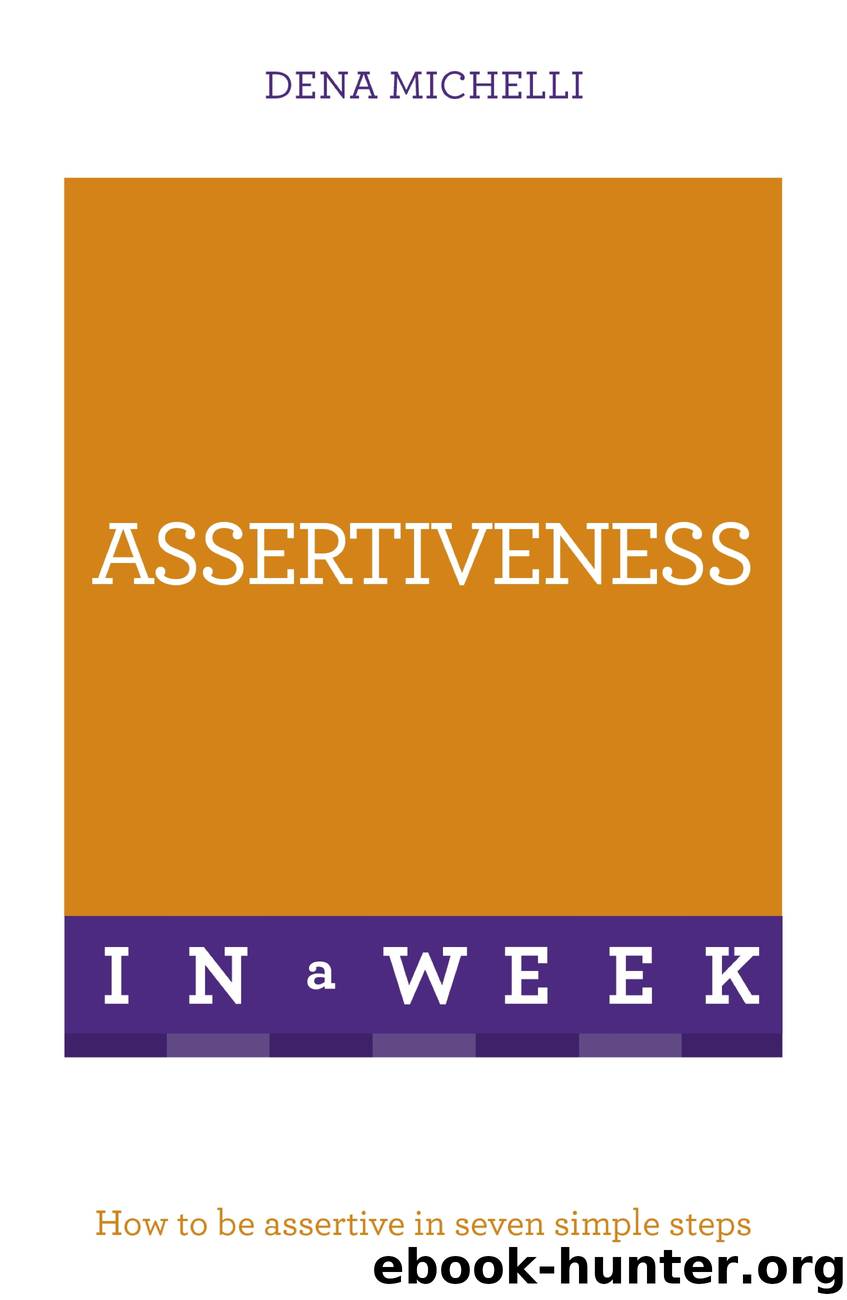 Assertiveness In A Week by Author