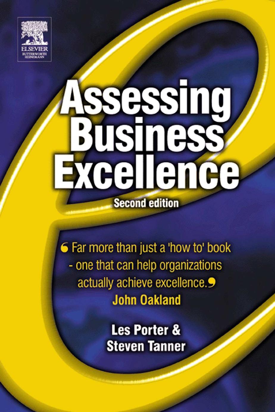 Assessing Business Excellence by Porter Leslie J. & Tanner Steve J