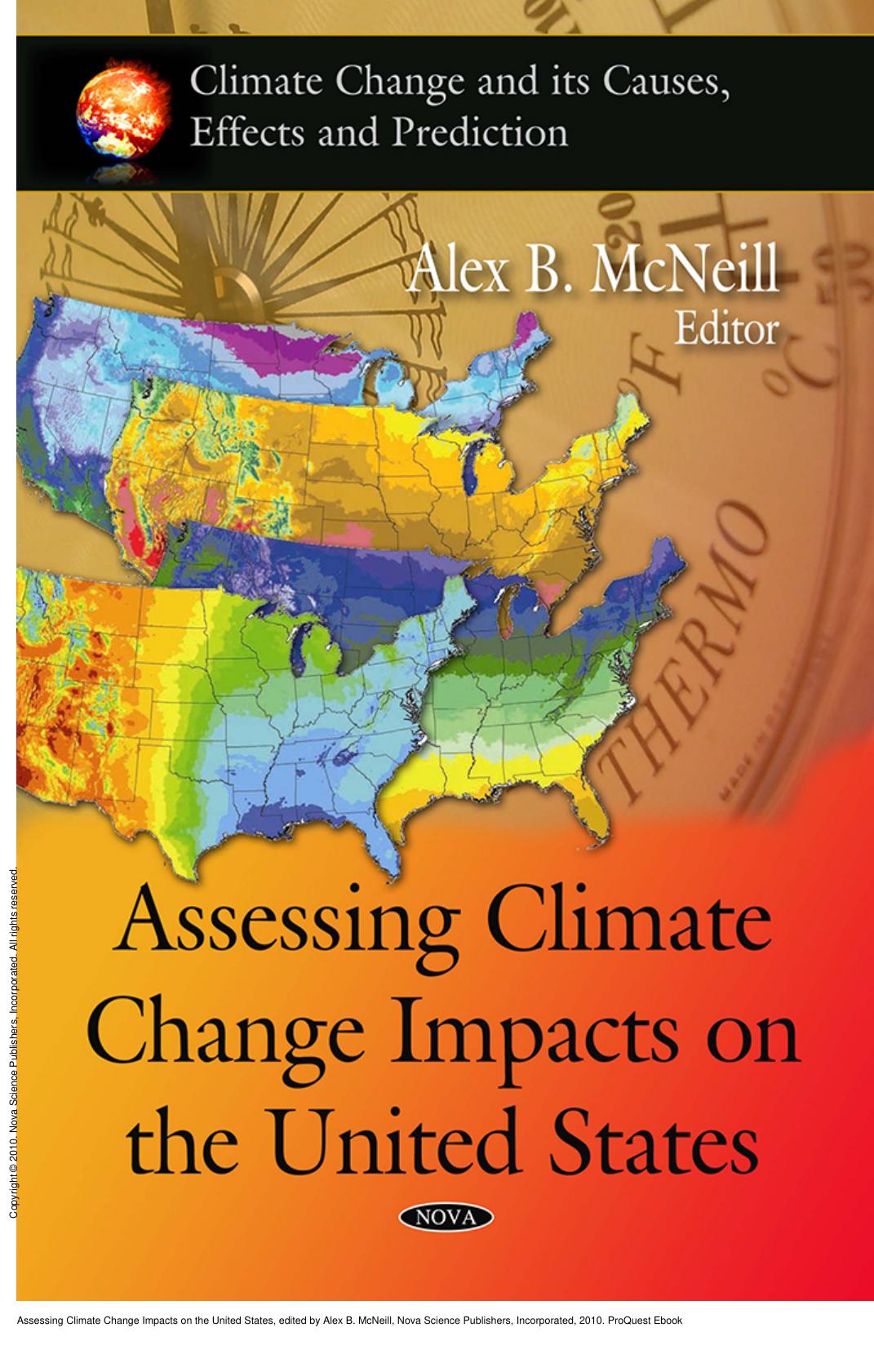 Assessing Climate Change Impacts on the United States by Alex B. McNeill