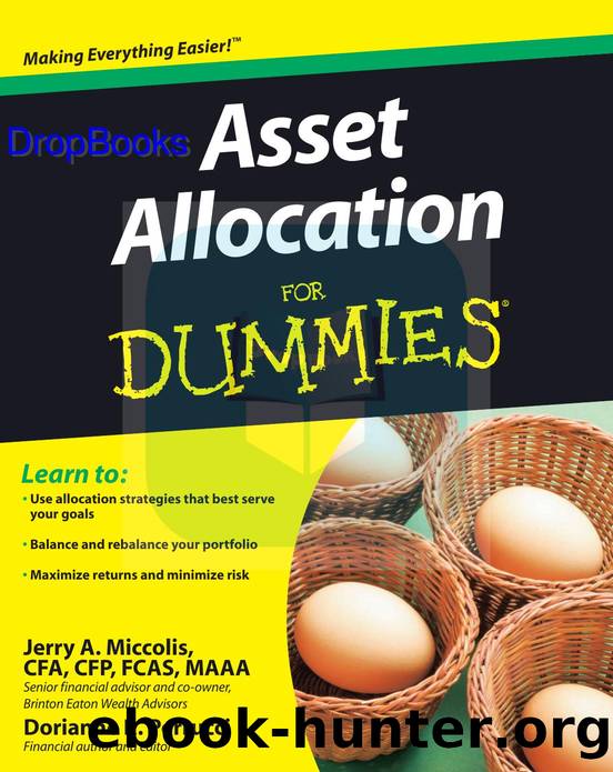 Asset Allocation for Dummies ISBN by 0470409630 DropBooks APP