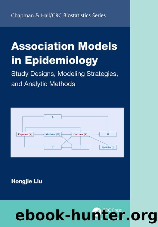 Association Models in Epidemiology: Study Designs, Modeling Strategies, and Analytic Methods by Hongjie Liu