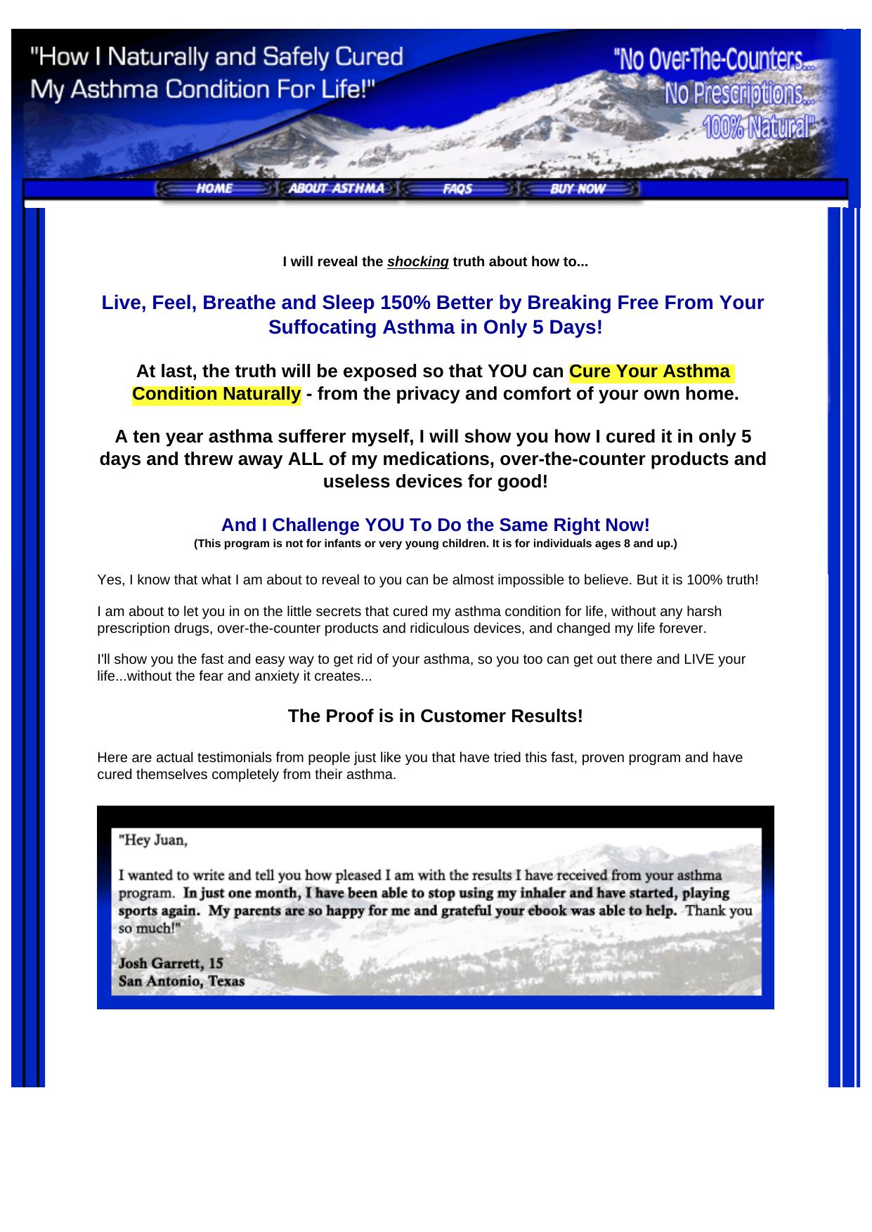 Asthma Free In 5 Days. by Best of Kuszter's Collection