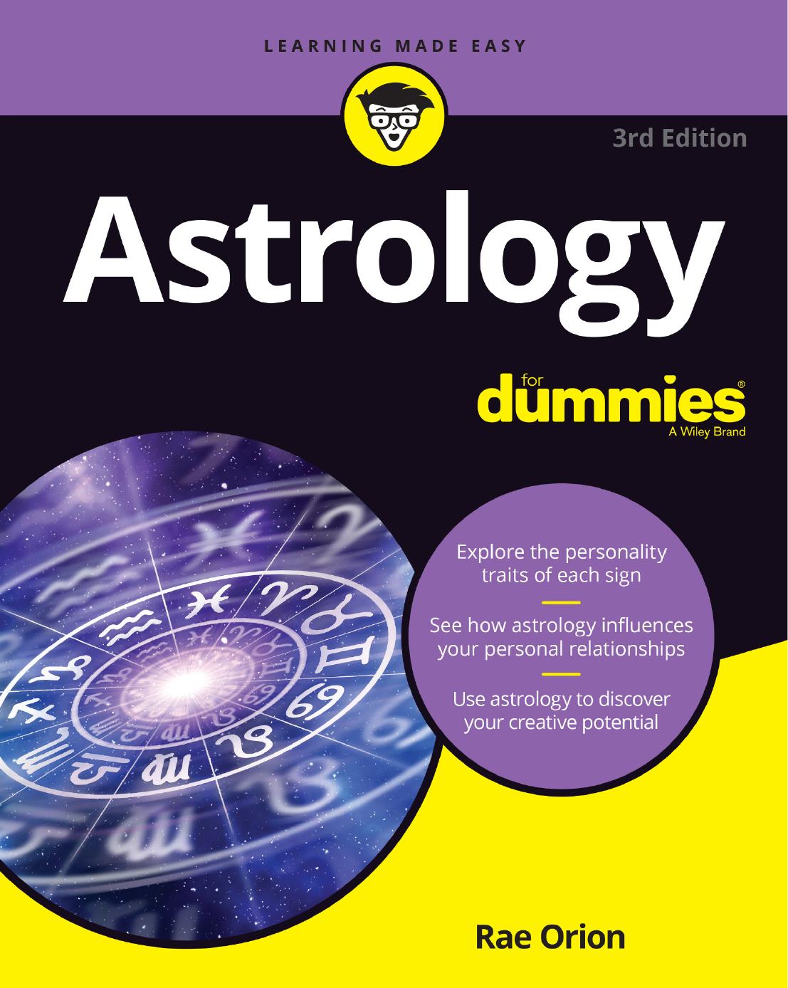 Astrology For Dummies by Rae Orion