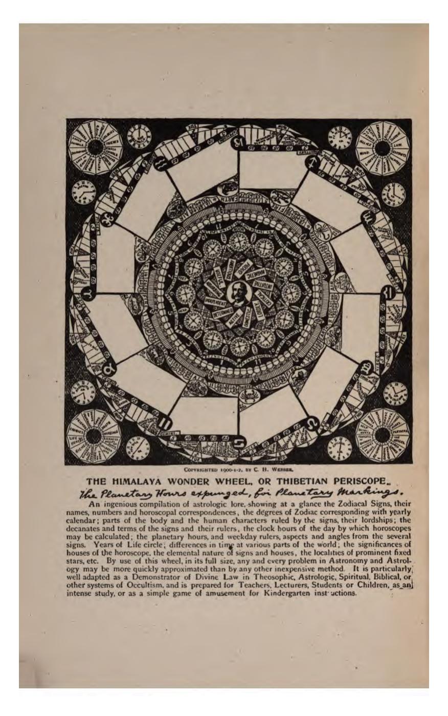 Astrology In A Nutshell by C H Webber