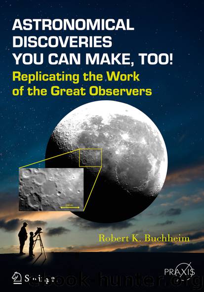 Astronomical Discoveries You Can Make, Too! by Robert K. Buchheim